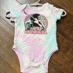 Jimi Hendrix Tie-Dye Kids One Piece! Great condition!
